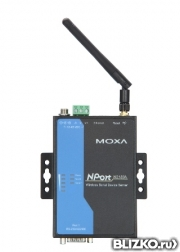 Сервер NPort W2150A в беспроводный Ethernet Wi-Fi IEEE 802.11 a/b/g