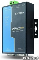 2-портовый асинхронный сервер RS-232/422/485 в Ethernet NPort 5250A-T MOXA