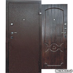 Входная дверь "Королевич" с МДФ панелью 16мм, размер 860х2050х105 мм.
