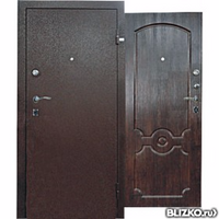 Входная дверь "Королевич" с МДФ панелью 16мм, размер 960х2050х105 мм.