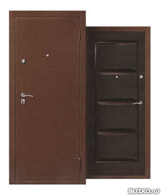 Дверь металлическая Гарант Г16 с отделкой МДФ