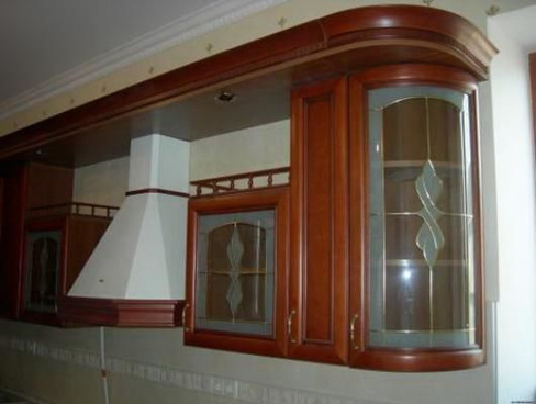 Моллированное стекло матовое, для кухонного фасада