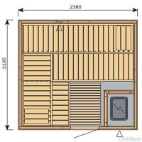 Сауна Harvia Variant S2522