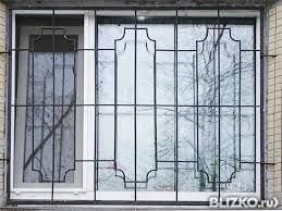 Плоские решетки на окна арматура 8-6