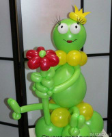 Фигура из воздушных шаров Лягушка