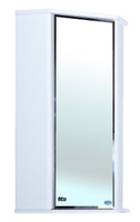 Зеркало-шкаф Bellezza Лилия-34*34 угловой подвесной белый прав. (4642403231016) /1614/
