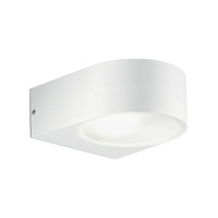 Уличный настенный светильник Ideal Lux Iko AP1 модерн Bianco 018522