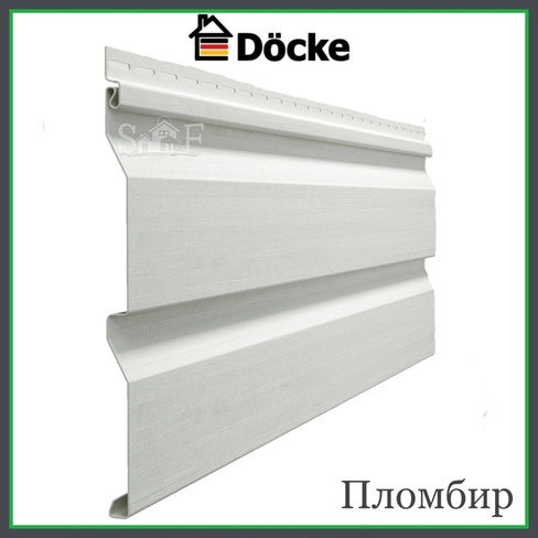 Сайдинг Docke (Деке) D4 Simple -Пломбир