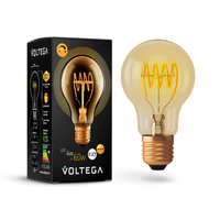 Лампа Voltega VG10-A60GE27warm4W-FB Loft LED 4W E27 DIM Стекло Тонированный