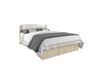 Кровать "Софи" Сонома/Белый СКР 1400.1 (ДСВ)
