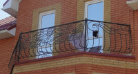 Кованое балконное ограждение артикул # bo6