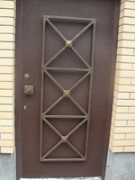 Входные двери с ковкой артикул # d7