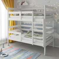 Подростковая двухъярусная кровать Hanna 2 цвет белый