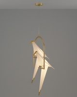 Подвесной светодиодный светильник Moderli V3071-2PL origami Birds 2*LED*6W Светильник V3071-2PL Birds 2*LED*6W подвесной