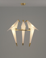 Подвесной светодиодный светильник Moderli V3071-3PL origami Birds 3*LED*6W Светильник V3071-3PL Birds 3*LED*6W подвесной