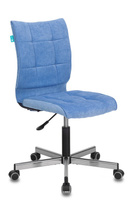 Кресло Бюрократ CH-330M/VELV86 голубой Velvet 86 крестовина металл Компьютерное кресло Stool Group