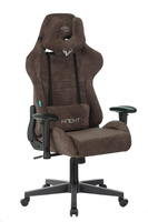 Кресло игровое Бюрократ VIKING KNIGHT LT10 FABRIC коричневый Геймерское кресло Stool Group Бюрократ VIKING KNIGHT LT10 F