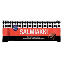 Шоколад Fazer Salmiakki молочный с салмиаком, 100 г