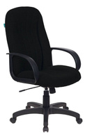 Кресло руководителя Бюрократ T-898AXSN черный 3С11 крестовина пластик Компьютерное кресло для руководителя офисное Бюрок