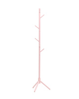 Вешалка напольная Hook розовый Stool Group Hook розовый массив бука