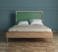 Кровать в Скандинавском стиле "Ellipse" 120*190 M-lion мебель