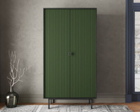Шкаф двухдверный "Emerson" арт EM091-green-L M-lion мебель