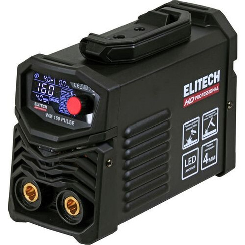 Сварочный аппарат Elitech WM 160 Pulse, инвертор [204464]