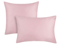 Комплект наволочек Ecotex Лиора светло-розовый