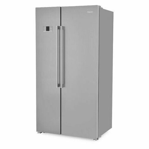 Холодильник двухкамерный HOTPOINT HFTS 640 X No Frost, Side by Side, инверторный нержавеющая сталь/серебристый Hotpoint