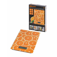 Весы электронные кухонные "Апельсины", стекло, деление 1 г, макс. 5 кг, TDM TDM ELECTRIC