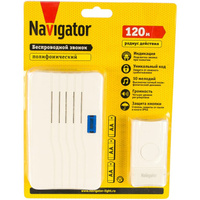 Электрический звонок Navigator 61 274 NDB-D-DC04-1V1-WH