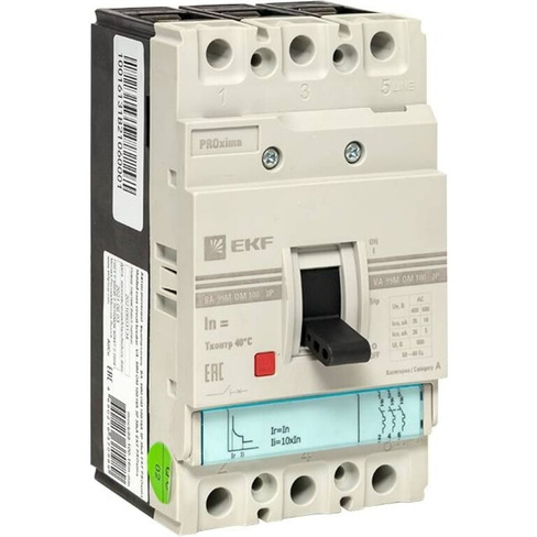 Автоматический выключатель EKF ВА-99М-ОМ 800/800А