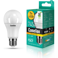 Светодиодная лампа Camelion LED 9-A60/830/E27