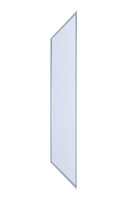 Боковая стенка 800*2000 для душевой двери в нишу, прозрачное, стекло 6 мм, профиль сатин SG61C80