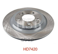 Диск Тормозной Задний Hyundai Tucson / Kia Sportage 15- (Эл. Ручник) HSB арт. HD7420 2 шт.
