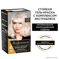 L'Oreal Paris Preference стойкая краска для волос, 10.21 Стокгольм L’Oréal