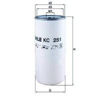 Фильтр топливный kc251 - es volvo rvi premium fh-fm9-12-16 seri ii 01