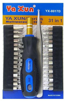 Отвертка с набором насадок Ya Xun YX-8017D NNM