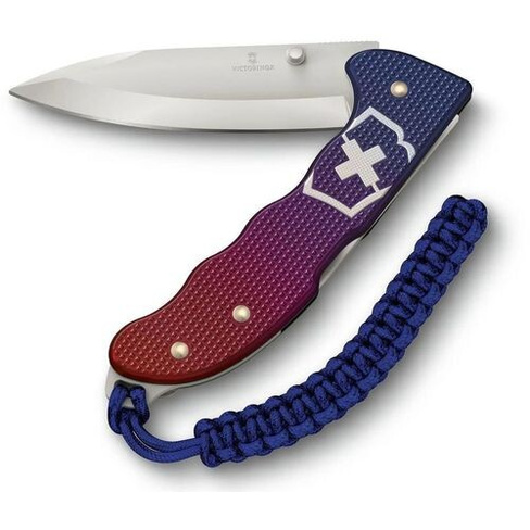 Складной нож Victorinox Evoke Alox, функций: 5, 136мм, синий / красный, коробка подарочная [0.9415.d221]