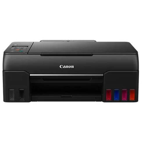 МФУ Canon Pixma G640, цветной принтер/сканер/копир A4 6 цветов СНПЧ LAN Wi-Fi USB черный