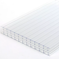 Поликарбонат лист сотовый, s= 16 мм, раскрой: 2.1х12, цвет: прозрачный, бренд: Sotalux