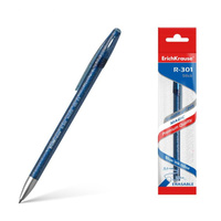 Ручка пиши-стирай Erich Krause гелевая R-301 Magic Gel синяя 0,5мм