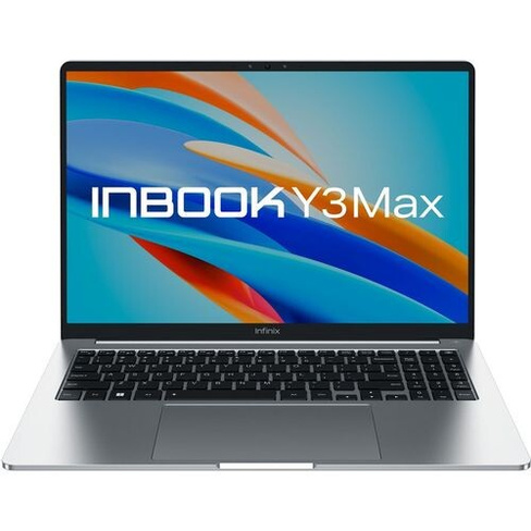 Ноутбук INFINIX Inbook Y3 Max YL613 71008301584, 16", IPS, Intel Core i3 1215U 1.2ГГц, 6-ядерный, 16ГБ LPDDR4x, 512ГБ SS