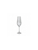 Набор бокалов для шампанского TULIPA OPTIC 6шт 170мл CRYSTALEX CR170104TO