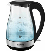 Чайник электрический Starwind SKP3039, черный STARWIND
