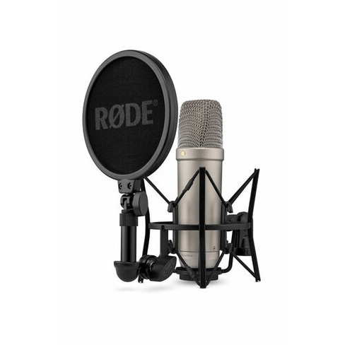 RODE NT1 5th Generation Silver серебристый студийный микрофон с 1" конденсаторным капсюлем HF6