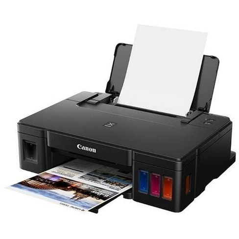 Принтер струйный Canon Pixma G1410 цветная печать, A4, с СНПЧ, цвет черный [2314c009]