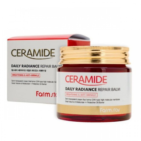 Тонизирующий крем для лица Farm Stay Ceramide Daily Radiance Repair Balm