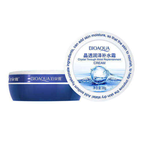 Питательный крем для лица Крем для лица Bioaqua Crystal Through Moist Replenishmeant Cream