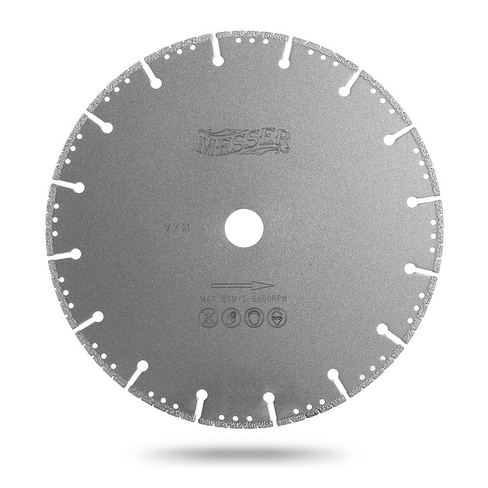Универсальный алмазный диск Messer V/M диаметр 230 мм
